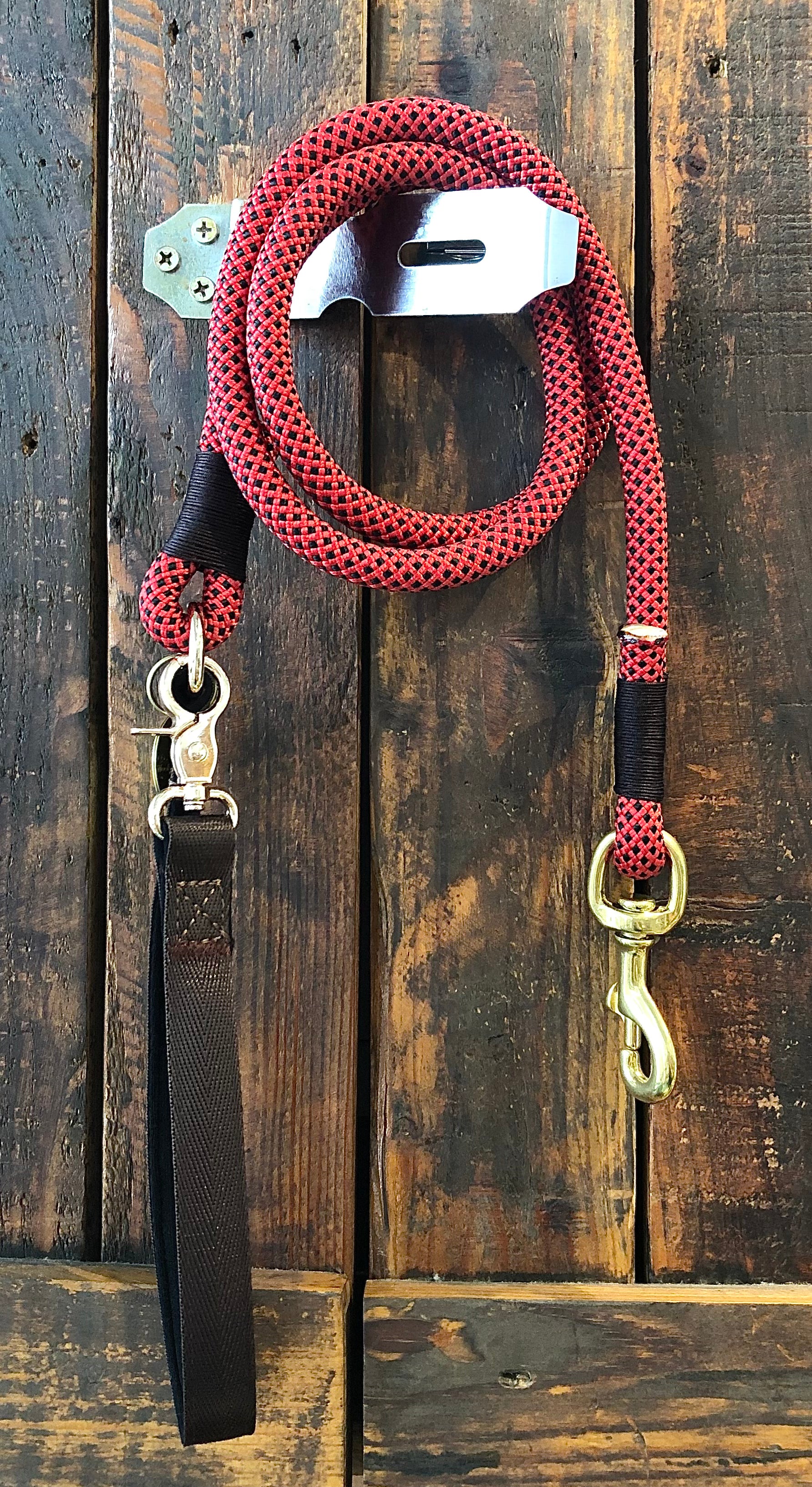 Christie Climbing Rope Leash - Lambo Red