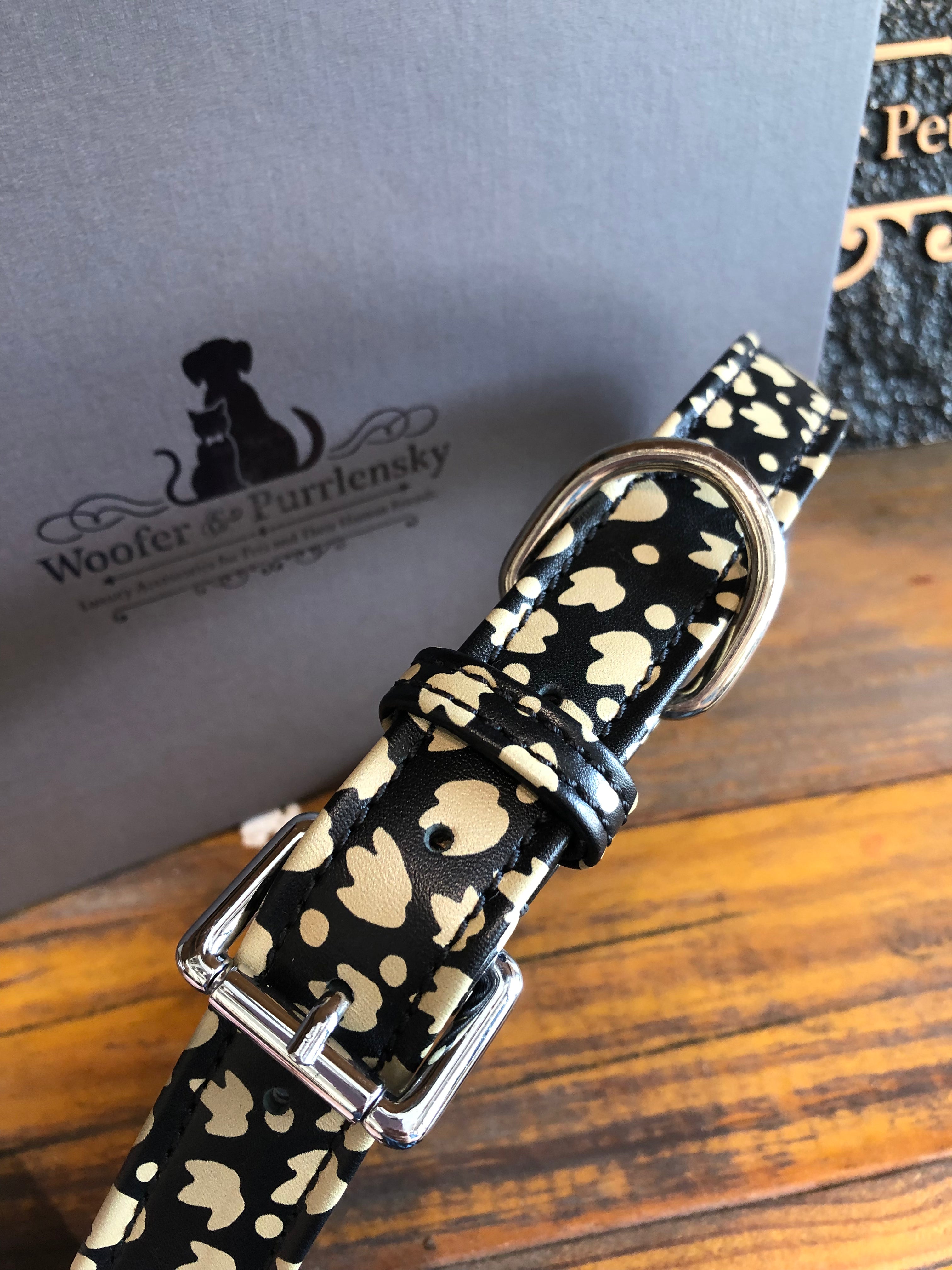 Judy Lambskin Leather Collar (Sample Sale)
