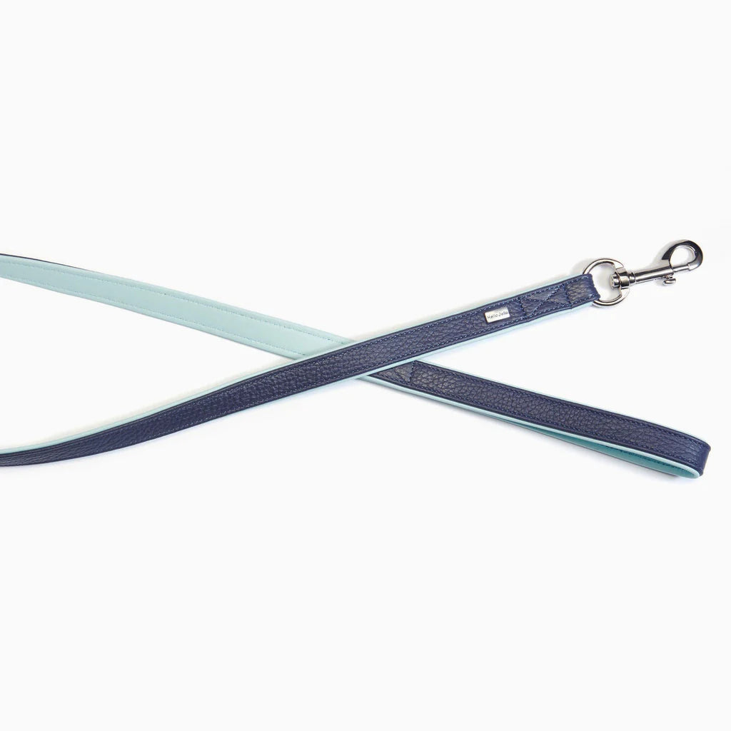 Duo Colors Leather Leash