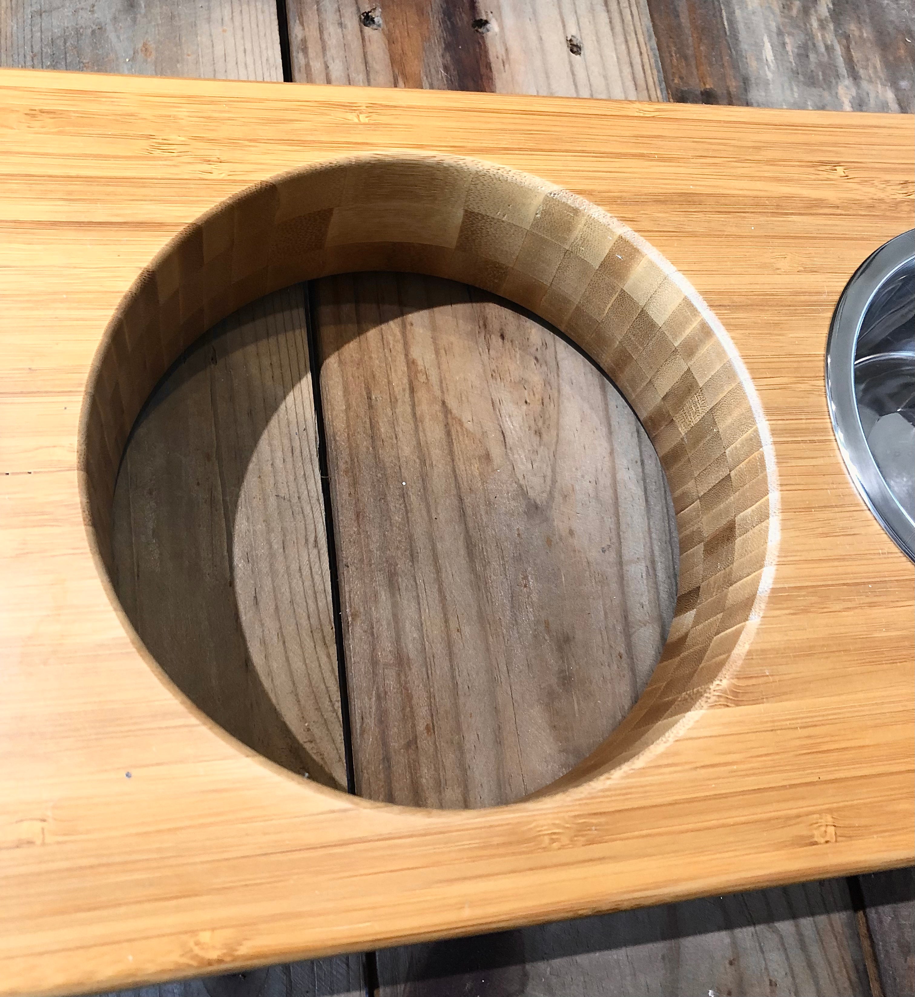 Bamboo Bowl Stand (Display Sample SALE)