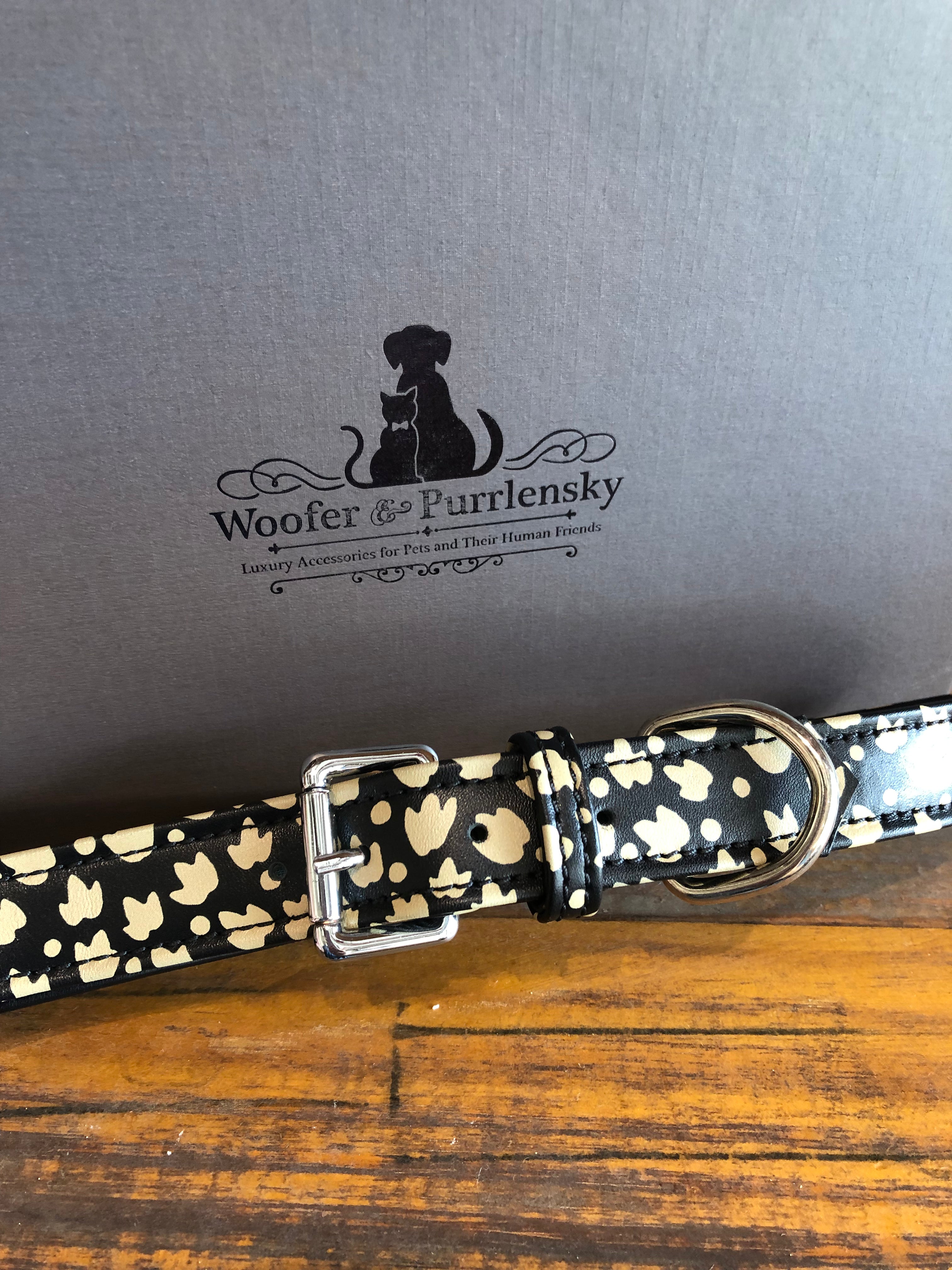 Judy Lambskin Leather Collar (Sample Sale)