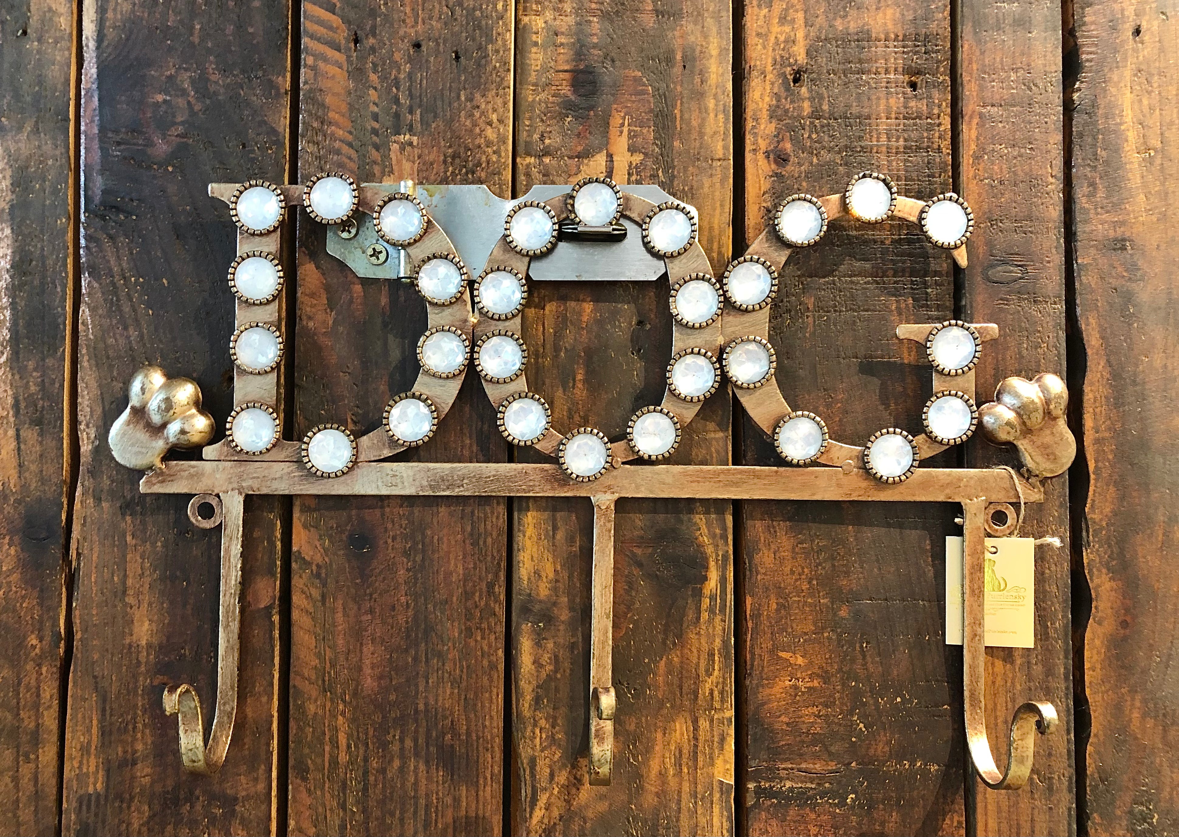 DOG leash hanger/Mudroom hanger