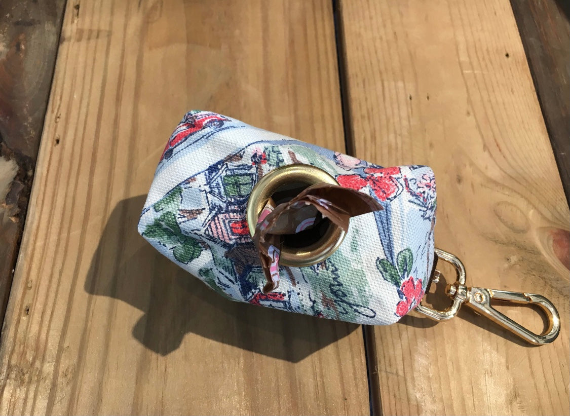 Canvas Poop Bag Holder