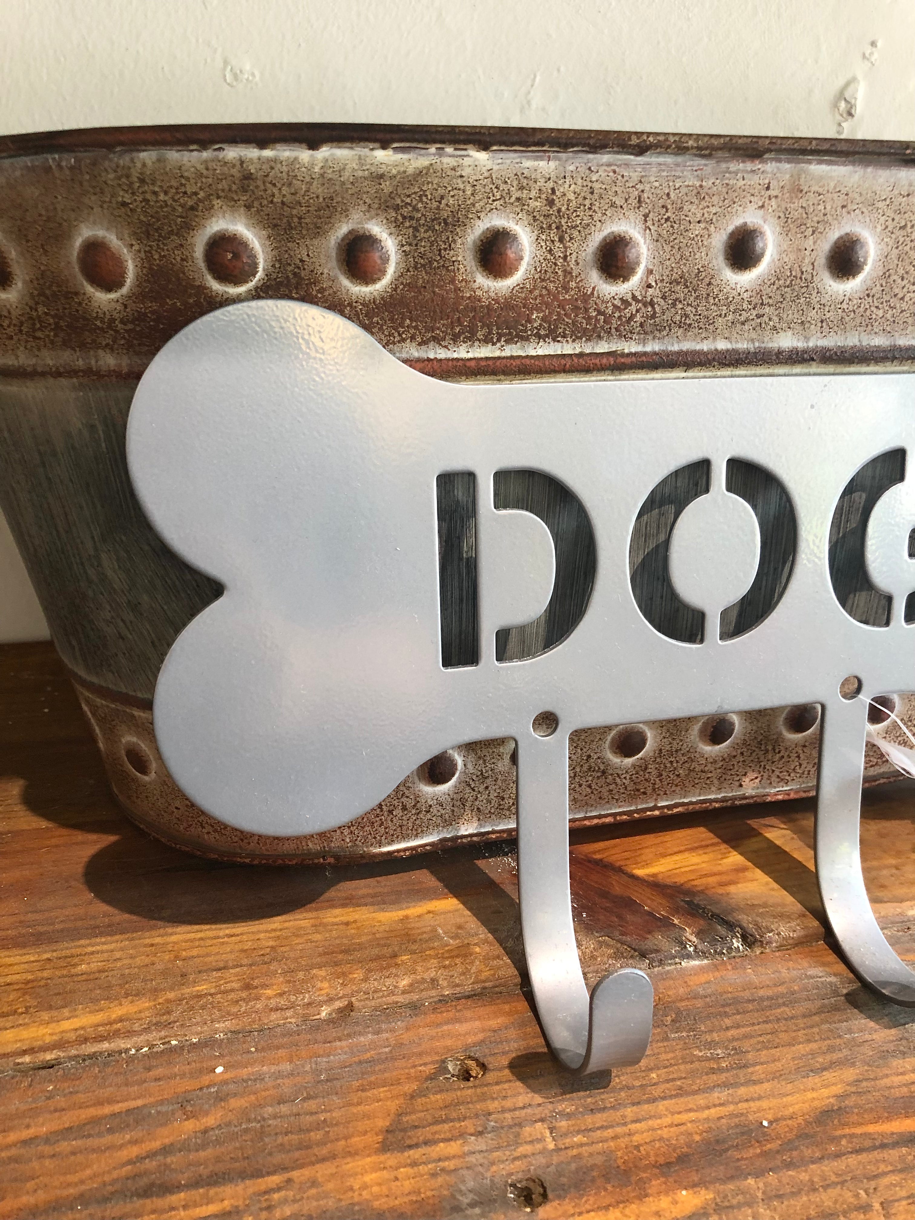 DOG leash hanger