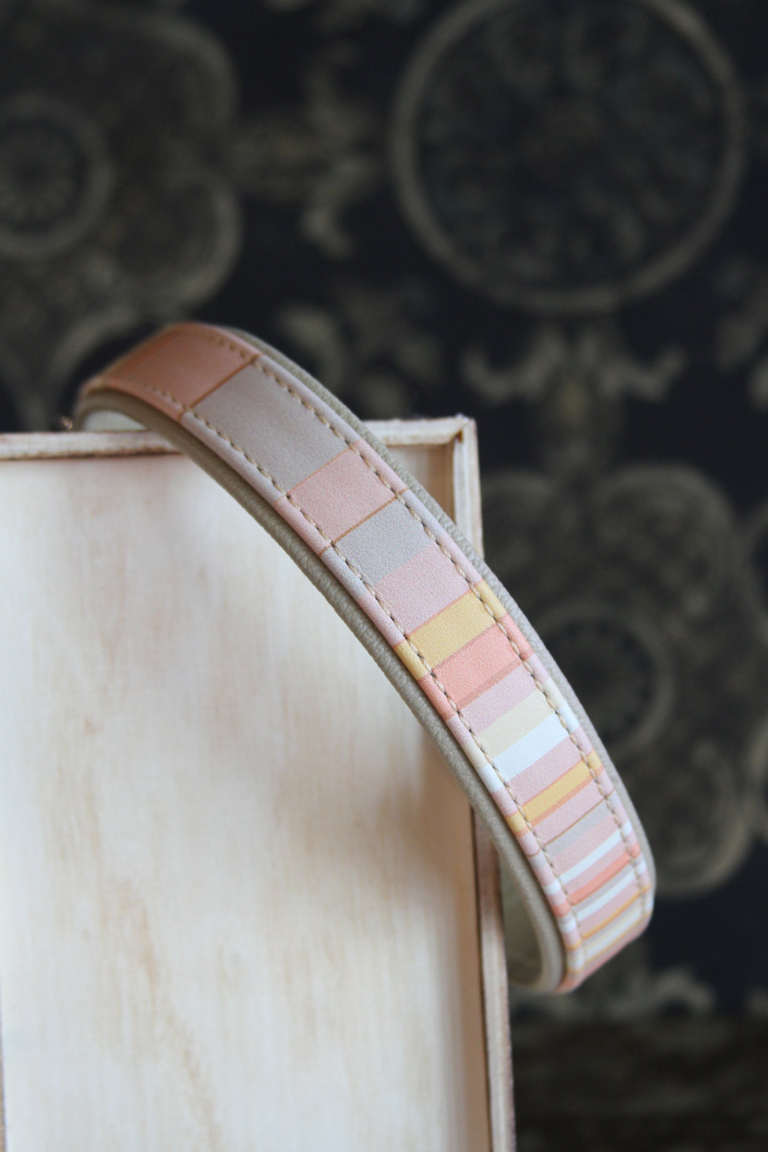 Carina Lambskin Leather Collar