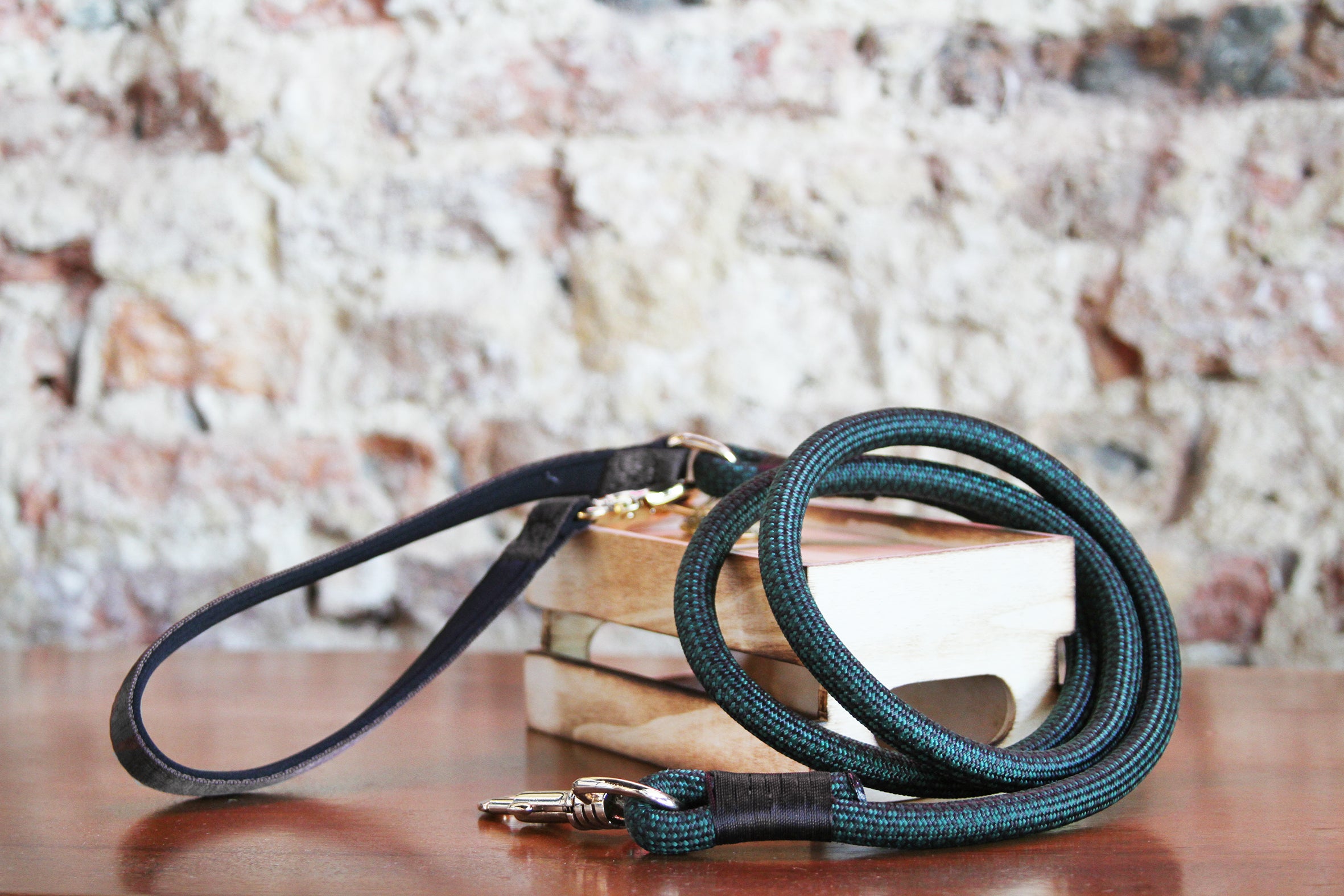 Christie Climbing Rope Leash - Dark Spencer