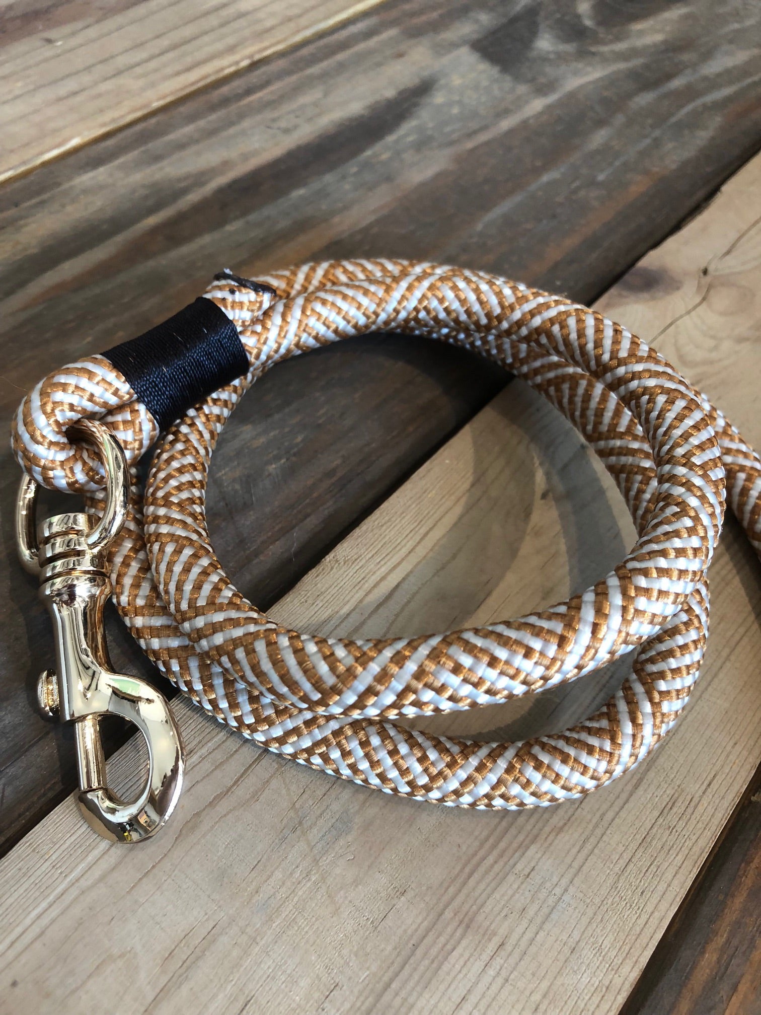 Christie Climbing Rope Leash - Woofs Gold