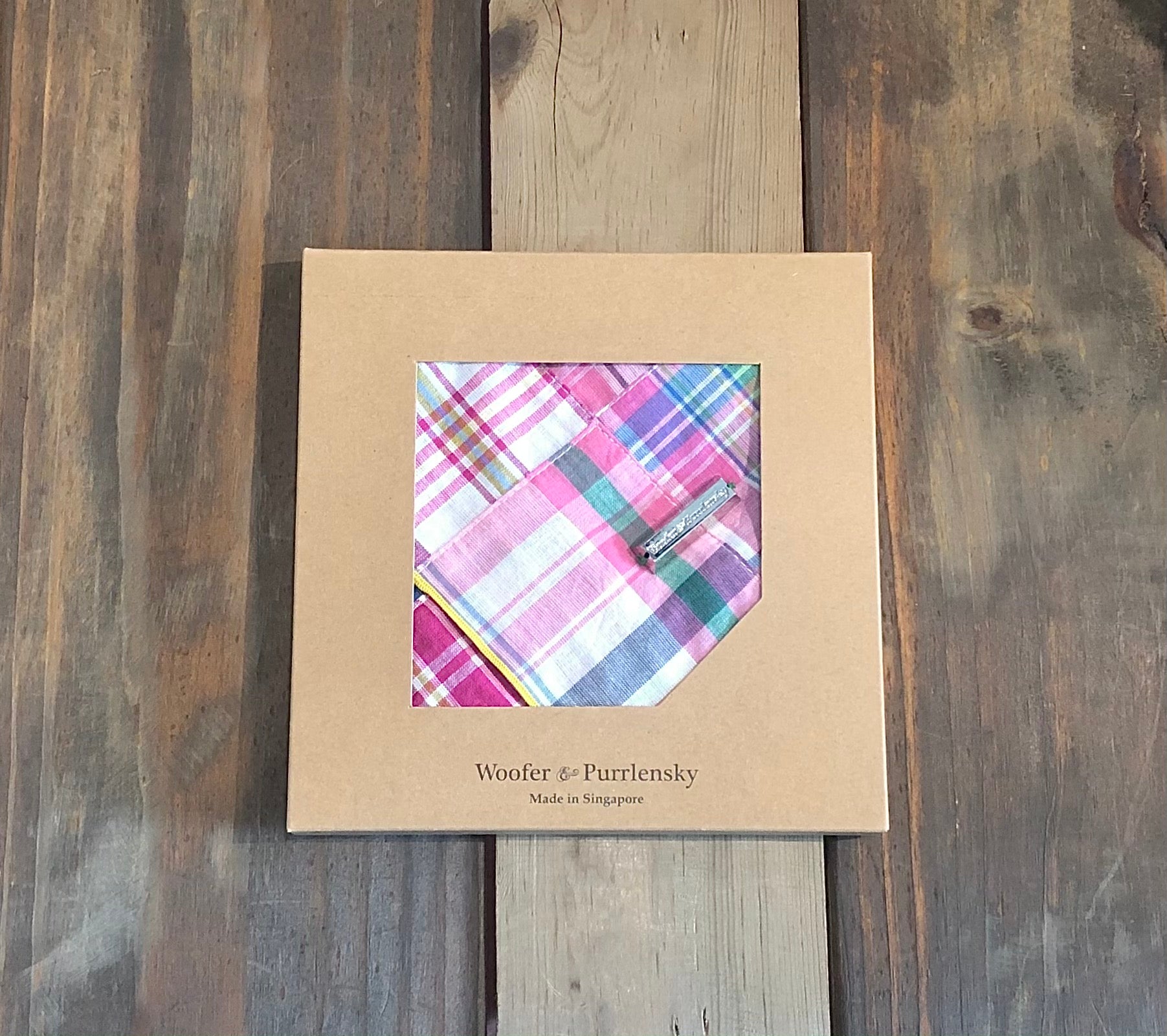 Premium Bandana - Patched Madras