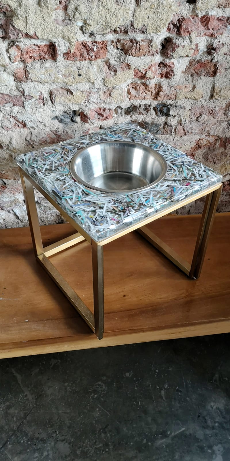 Greenland Golden Bowl Stand (Stainless Steel Bowl included)